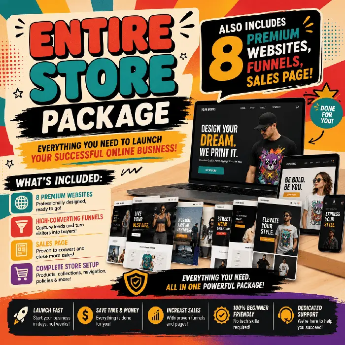 Entire Store Package